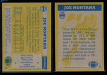 FB 82T (2) Joe Montana