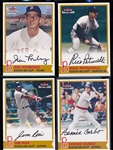 BB 01F Red Sox 100th (4) Auto Cards