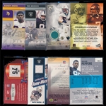 FB (8) Game Used Jersey Cards