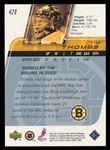 HOC 03UD #429 Tim Thomas Young Guns Autographed