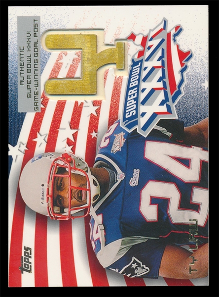 FB 02T #SEG9 Ty Law Goal Post