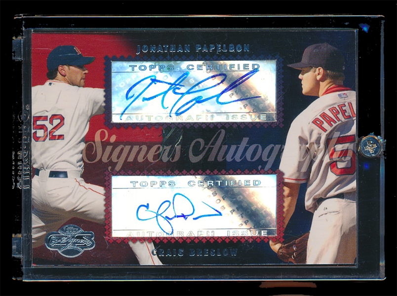 BB 06T Papelbon/Breslow Dual Auto