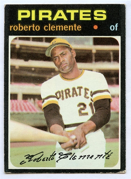 BB 71T #630 Roberto Clemente