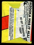 FB 81T Unopened Wax Pack