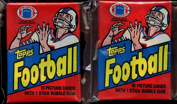 FB 82T (2) Unopened Wax Packs