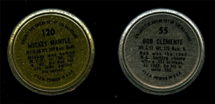 BB 64T Coins Mantle and Clemente