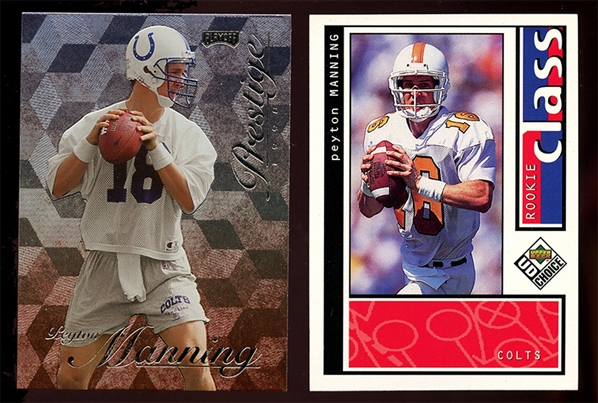 FB (2) Peyton Manning Rookies