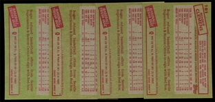 BB 85T (4) #181 Roger Clemens (R)