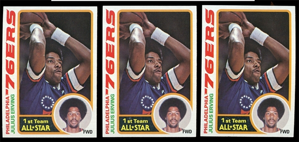 BK 78/9T (3) #130 Julius Erving