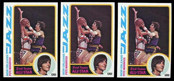 BK 78/9T (3) #80 Pete Maravich