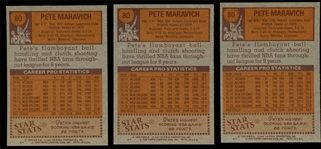 BK 78/9T (3) #80 Pete Maravich