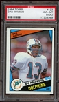 FB 84T #123 Dan Marino PSA 8 OC