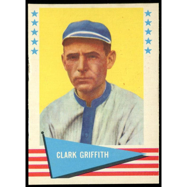 1961 Fleer Baseball #36 Clark Griffith NMMT C02236