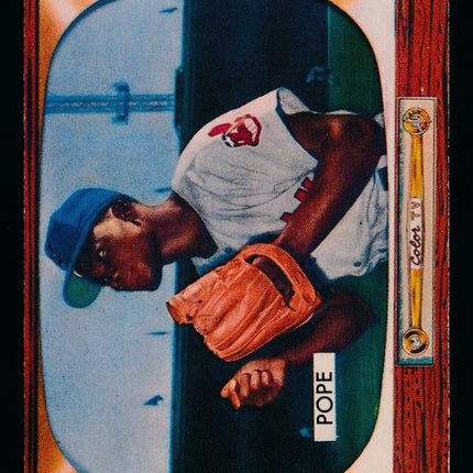 1955 Bowman Baseball #198 Dave Pope Exmt c04384