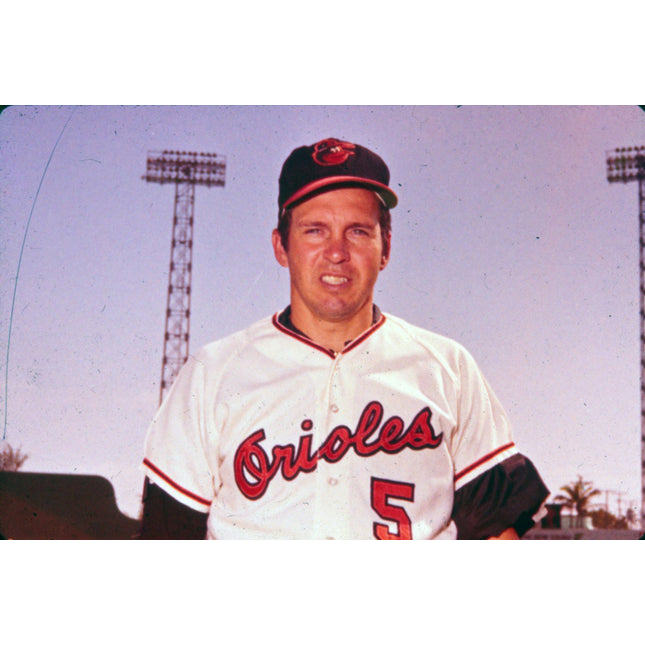 Original  AP Press Brooks Robinson 60's/70's Slide/Transparency Orioles T0418