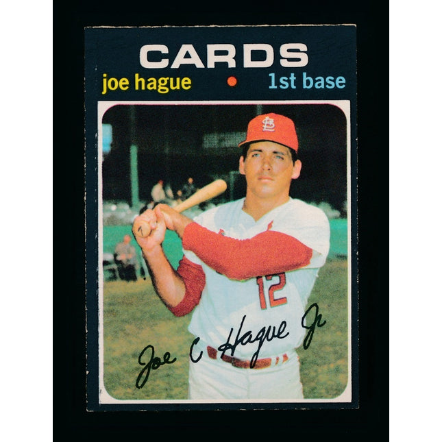 1971 OPC Baseball #96 Joe Hague NM c04526