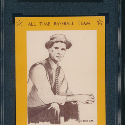 1968 Sports Memorabilia Baseball #2 Connie Mack  SGC 7 NM p03038