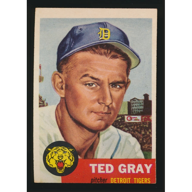 1953 Topps Baseball #52 Ted Gray (Exmt) c05161