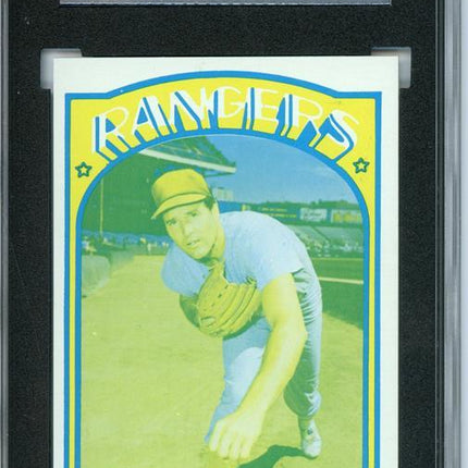 1972 Topps #396 Paul Lindblad 6 card progressive proof. 62a