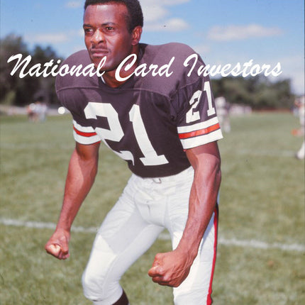 1970 Dean Brown Topps Original Transparencies (4) Browns w/envelope tp00014