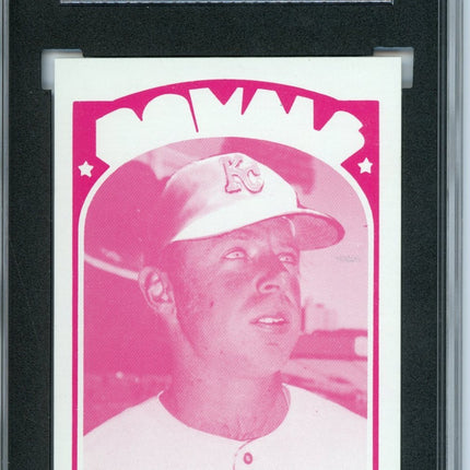 1972 Topps #468 Richie Scheinblum 7 card progressive proof. 6a