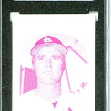1972 Topps #420 Steve Carlton 7 card progressive proof. 20a