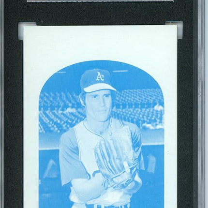 1972 Topps #523 Chuck Dobson 7 card progressive proof. 34a