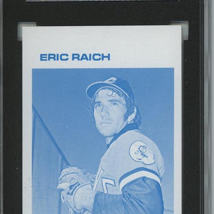 1977 Topps #62 Eric Raich 9 card progressive proof. 62a