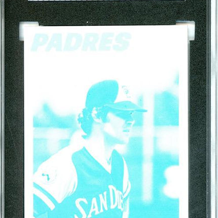 1977 Topps #286 Johnny Grubb 9 card progressive proof. 17a