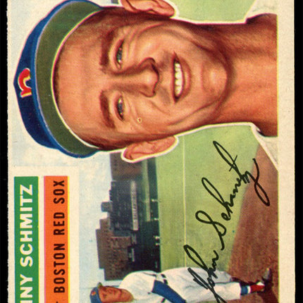 1956 Topps Baseball #298 Johnny Schmitz NM++ c01468