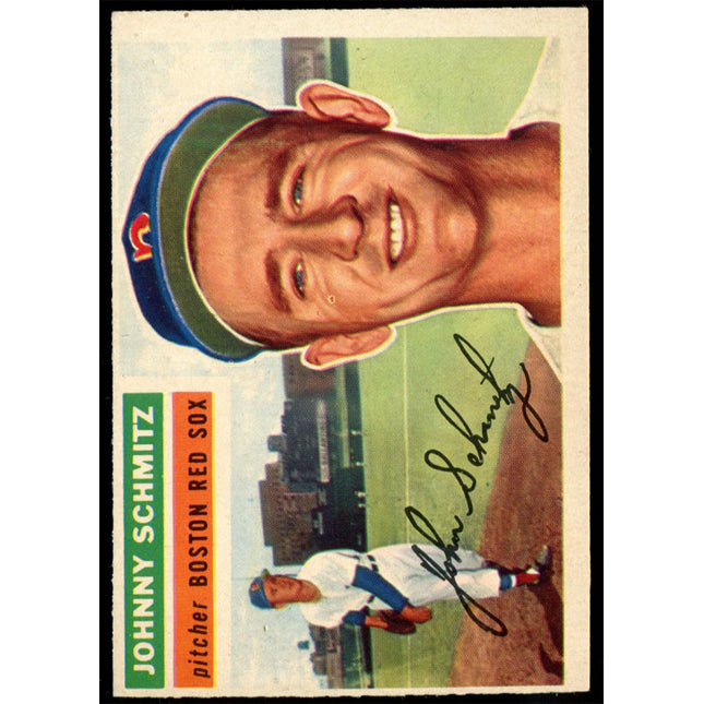 1956 Topps Baseball #298 Johnny Schmitz NM++ c01468