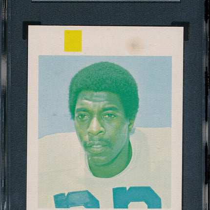 1973 Topps FB 8 Card Progressive Proof #274 Bob Hayes 73TFB04