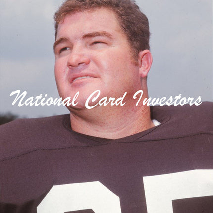 1969 John Demarie Topps Original Transparencies (2) Browns w/envelope tp00044