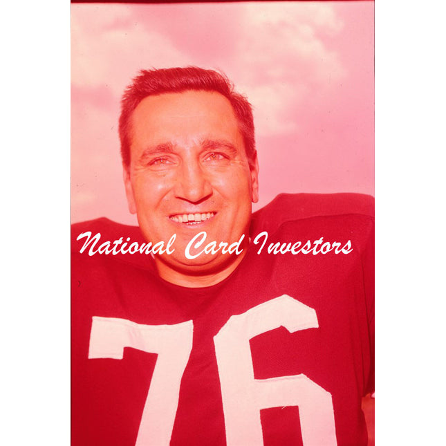 Late 1950's Lou Groza Topps Original Transparencies(2) Browns w/envelope tp00062