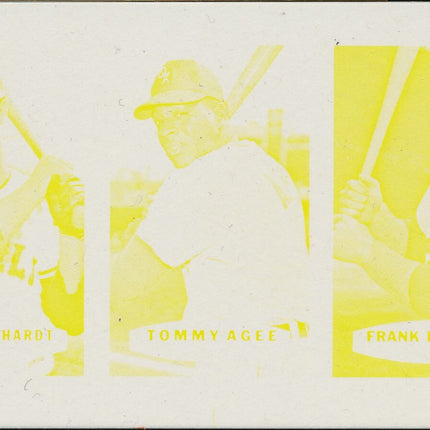 1967 Bazooka Panel #1-3 Acetate Proof Set of 4.  Reichardt Agee F. Howard