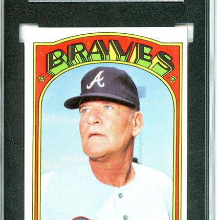 1972 Topps #484 Lum Harris 7 card progressive proof. 27a