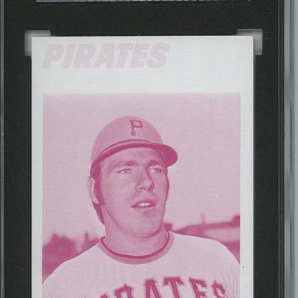 1977 Topps #197 Ed Ott 9 card progressive proof. 63a