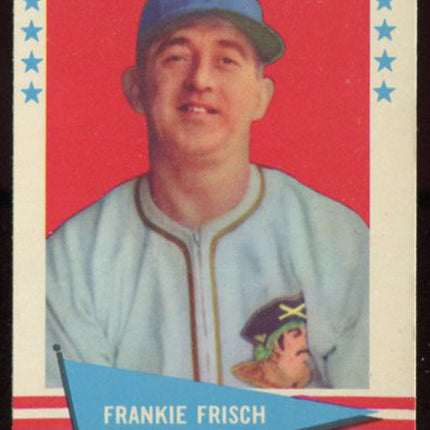 1961 Fleer Baseball #30 Frankie Frisch NMMT c00485