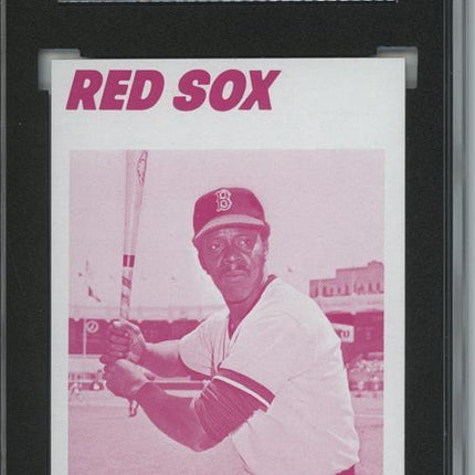 1977 Topps #617 Bobby Darwin 9 card progressive proof. 64a