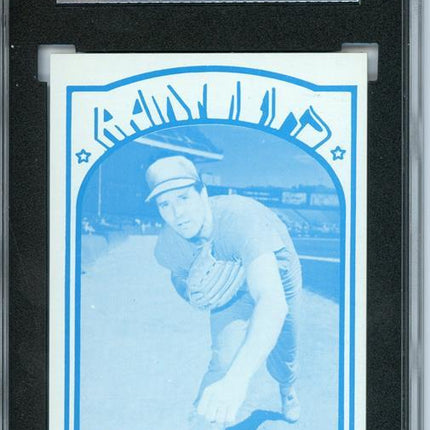 1972 Topps #396 Paul Lindblad 6 card progressive proof. 62a