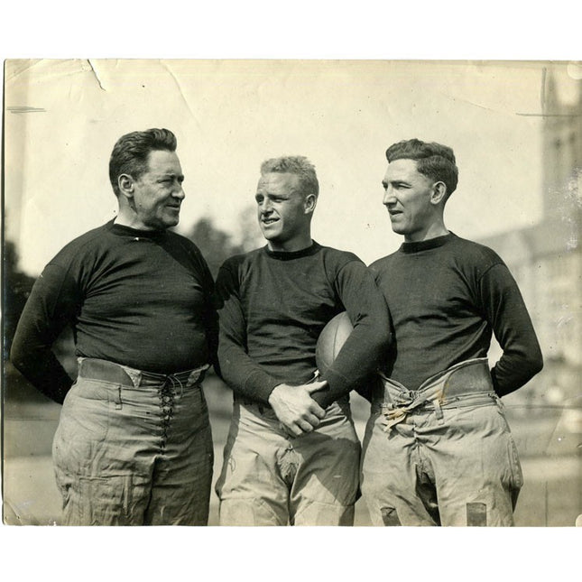 11-27-1923 Boston College Coaches with Cavanaugh Type 1 Original photo a_168