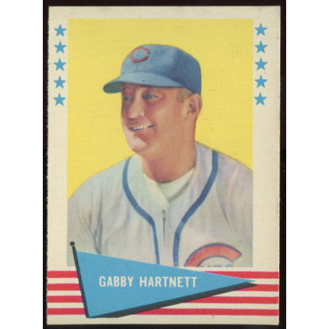 1961 Fleer Baseball #41 Gabby Hartnett NM c00486