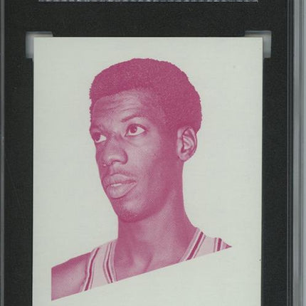 1972 Topps #47 Charlie Scott 9 card progressive proof. 57a