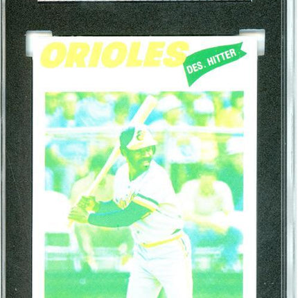 1977 Topps #414 Tommy Harper 9 card progressive proof. 23a