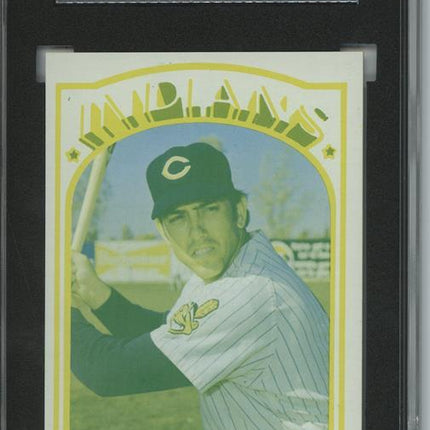 1972 Topps #470 Ray Fosse 7 card progressive proof. 12a
