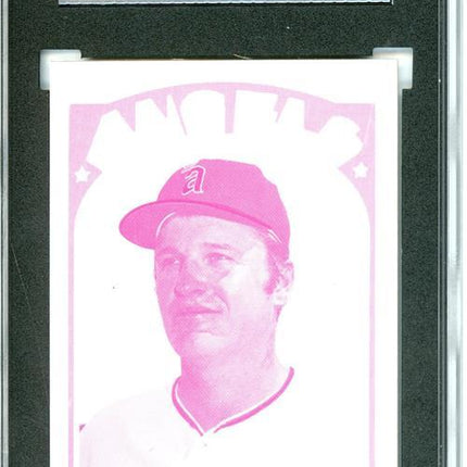 1972 Topps #419 Jim Spencer 7 card progressive proof. 33a