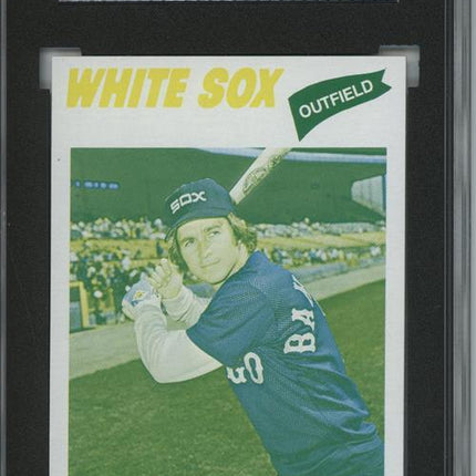 1977 Topps #559 Alan Bannister 9 card progressive proof. 57a