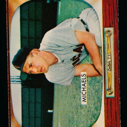 1955 Bowman Baseball #85 Cass Michaels Ex+ c04396