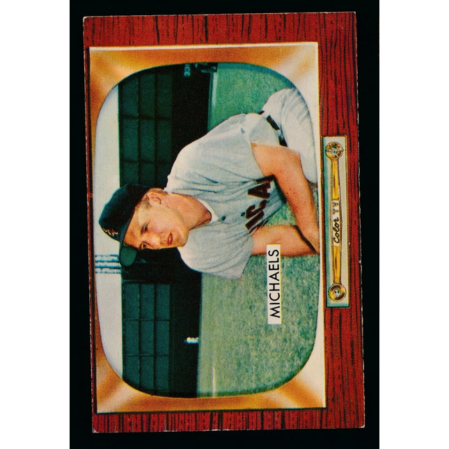 1955 Bowman Baseball #85 Cass Michaels Ex+ c04396