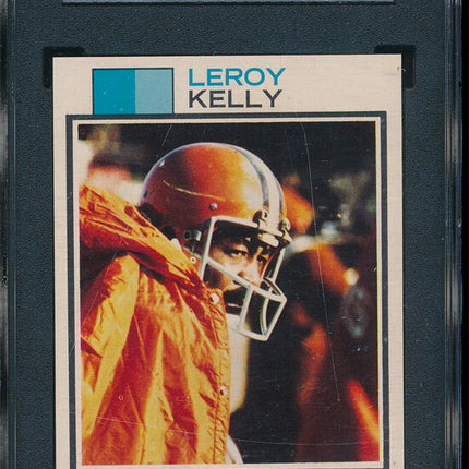 1973 Topps FB 8 Card Progressive Proof #381 Leroy Kelly 73TFB13
